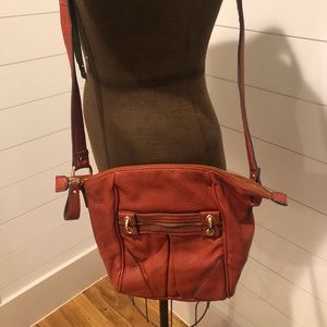 Jessica Simpson Burnt Orange Crossbody Bag